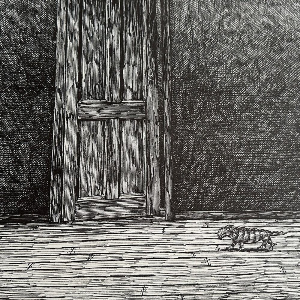 Edward Gorey Interior Art Print 16x11" Gothic Illustration ~ 260217-WH 776